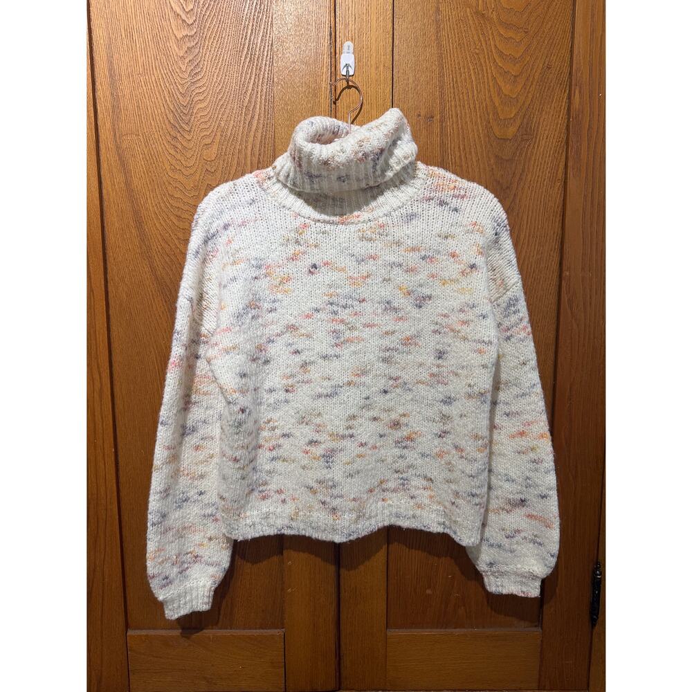 Jessica Simpson Cropped Turtleneck Sweater | Women's S